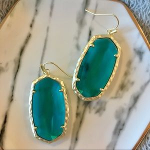 Kendra Scott “Ella” Earrings in London Blue